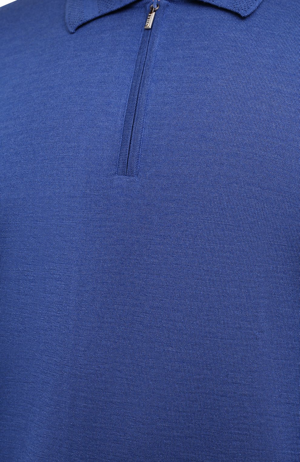 Поло из кашемира и шелка Zilli  MBU-PZ012-NECL1/ML01 Фото 5