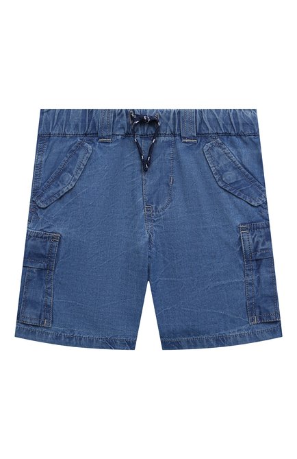 Детские джинсовые шорты POLO RALPH LAUREN синего цвета, арт. 320863986 | Фото 1 (Кросс-КТ: Деним)