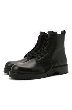 Мужские кожаные ботинки vl7n city VALENTINO черного цвета, арт. WY2S0E55/PPW | Фото 1 (Материал внешний: Кожа; Мужское Кросс-КТ: Ботинки-обувь, Байкеры-обувь; Материал внутренний: Натуральная кожа; Материал утеплителя: Без утеплителя; Подошва: Плоская; Длина стельки: 25,0, 25,6, 26,0, 26,3, 26,6, 27,0, 27,3, 27,6, 28,0, 28,3, 29,0, 29,6)