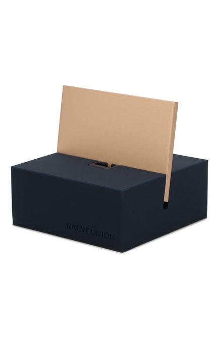 Подставка для iphone dock lightning NATIVE UNION синего цвета, арт. DOCK-IP-SL-MAR | Фото 1 (Статус проверки: Проверена категория; Региональные ограничения белый список (Axapta Mercury): RU)