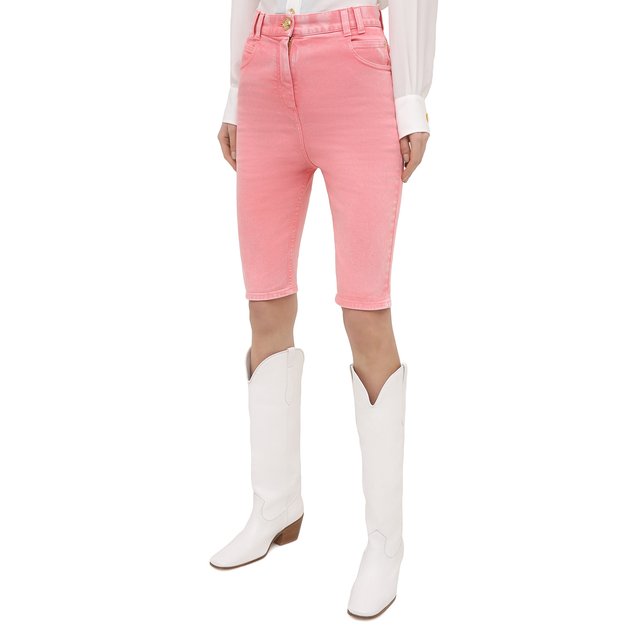 фото Джинсовые шорты balmain