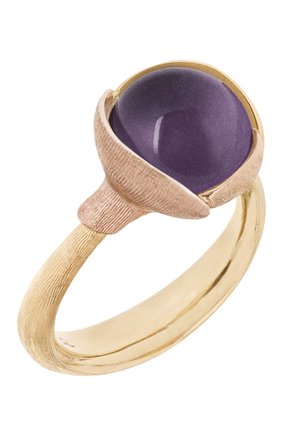 Женские кольцо OLE LYNGGAARD COPENHAGEN бесцветного цвета, арт. A2651-401 | Фото 1 (Драгоценные камни: Другие; Материал сплава: Розовое золото)