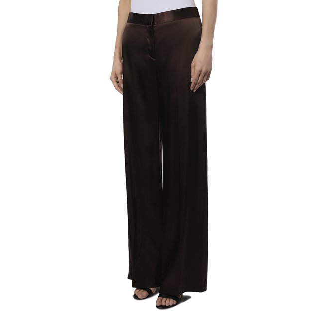 фото Брюки из вискозы alexander mcqueen