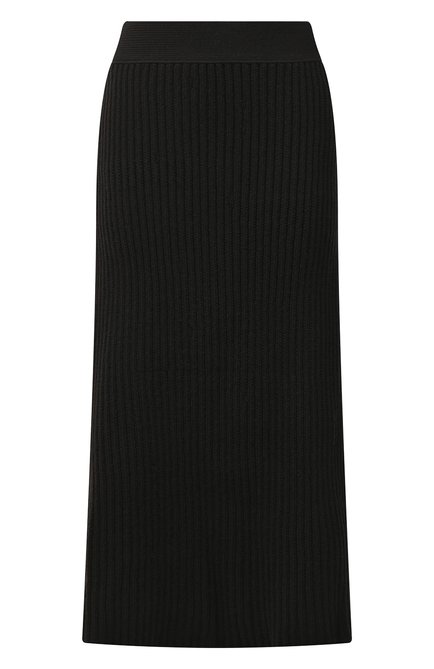 Женская шерстяная юбка BOTTEGA VENETA темно-коричневого цвета по цене 155000 руб., арт. 638136/V08G0 | Фото 1