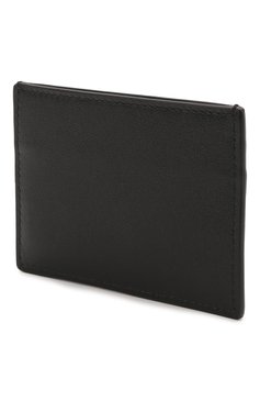 Мужской кожаный футляр для кредитных карт VALENTINO черного цвета,  арт. XY2P0448/ZQU | Фото 2 (Материал: Натуральная кожа)