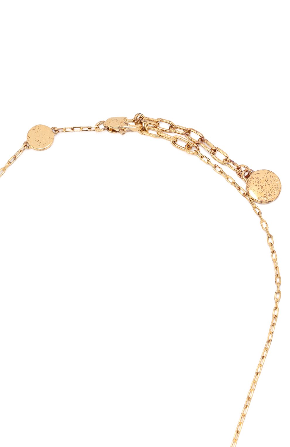 Женская колье с подвеской MARC JACOBS (THE) золотого цвета, арт. M0008546 | Фото 3 (Статус проверки: Требуются правки, Проверена категория; Материал: Металл)