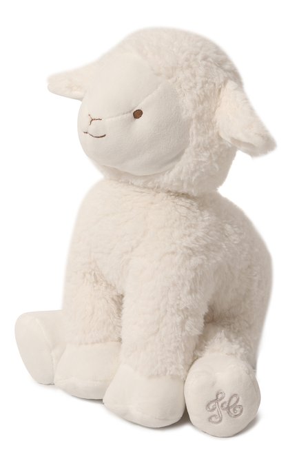 Детского плюшевая игрушка овечка TARTINE ET CHOCOLAT белого цвета, арт. T30240H | Фото 2 (Материал: Текстиль, Синтетический материал; Статус проверки: Проверена категория)