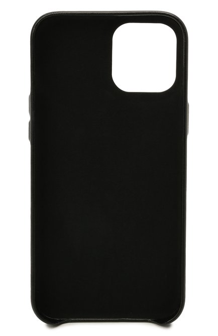 Чехол для iphone 12 pro max VETEMENTS черного цвета, арт. UA52SA400B 2410/M/BLACK 12 PR0 MAX | Фото 2 (Материал: Пластик)