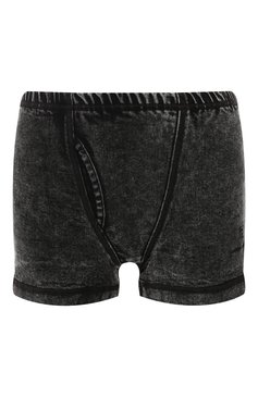 Женские хлопковые шорты ALEXANDER WANG темно-серого цвета, арт. 1W494402B9 | Фото 1 (Женское Кросс-КТ: Шорты-одежда; Длина Ж (юбки, платья, шорты): Мини; Материал внешний: Хлопок; Статус проверки: Проверено; Стили: Кэжуэл)