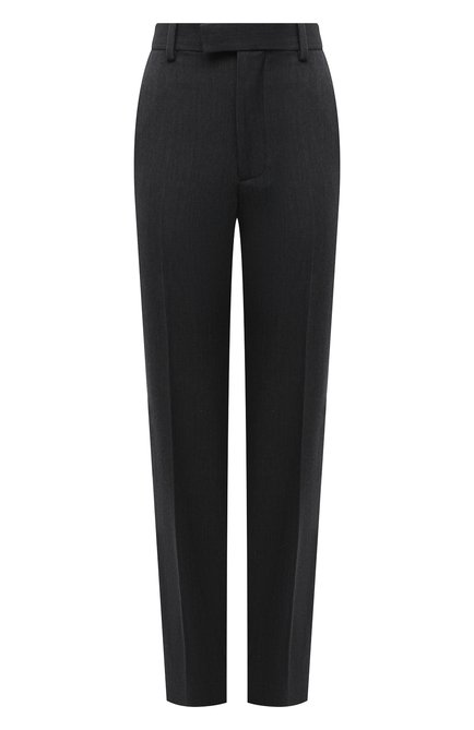 Женские шерстяные брюки BOTTEGA VENETA темно-серого цвета по цене 169500 руб., арт. 629560/VKIV0 | Фото 1