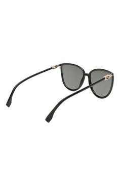 Женские солнцезащитные очки FENDI черного цвета, арт. 0459 807 | Фото 4 (Региональные ограничения белый список (Axapta Mercury): RU; Тип очков: С/з; Оптика Гендер: оптика-женское; Очки форма: Cat-eye)