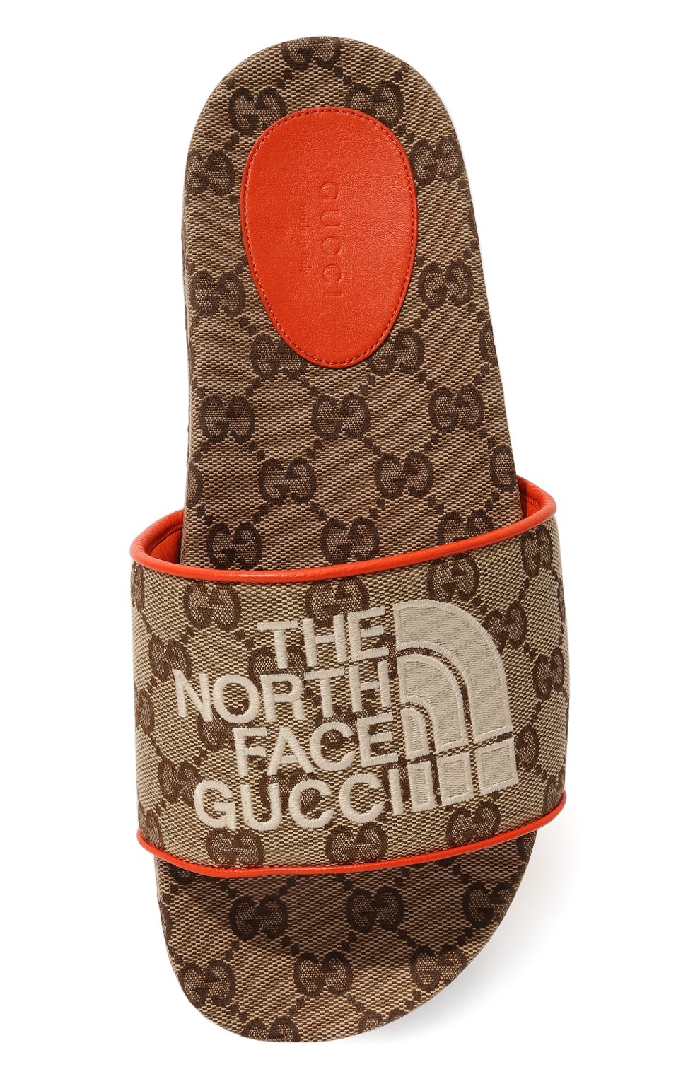 фото Шлепанцы the north face x gucci gucci