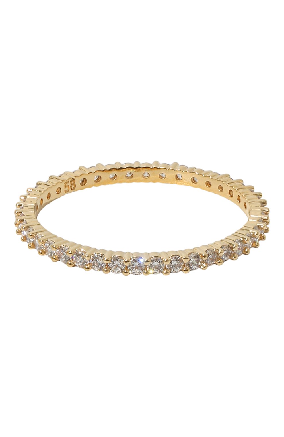 Женское кольцо vittore SWAROVSKI золотого цвета, арт. 5531165 | Фото 3 (Материал: Кристаллы, Металл)