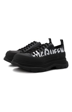 Мужские кожаные ботинки tread slick ALEXANDER MCQUEEN черного цвета, арт. 682423/WIABD | Фото 1 (Мужское Кросс-КТ: Ботинки-обувь; Материал внутренний: Натуральная кожа; Материал утеплителя: Без утеплителя; Длина стельки: 26,6, 27,3, 27,6, 28,0, 28,3, 28,7, 29,0, 29,3, 30,0)