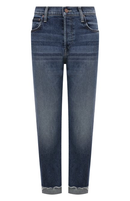 Женские джинсы MOTHER синего цвета по цене 54050 руб., арт. 1036-1295 | Фото 1