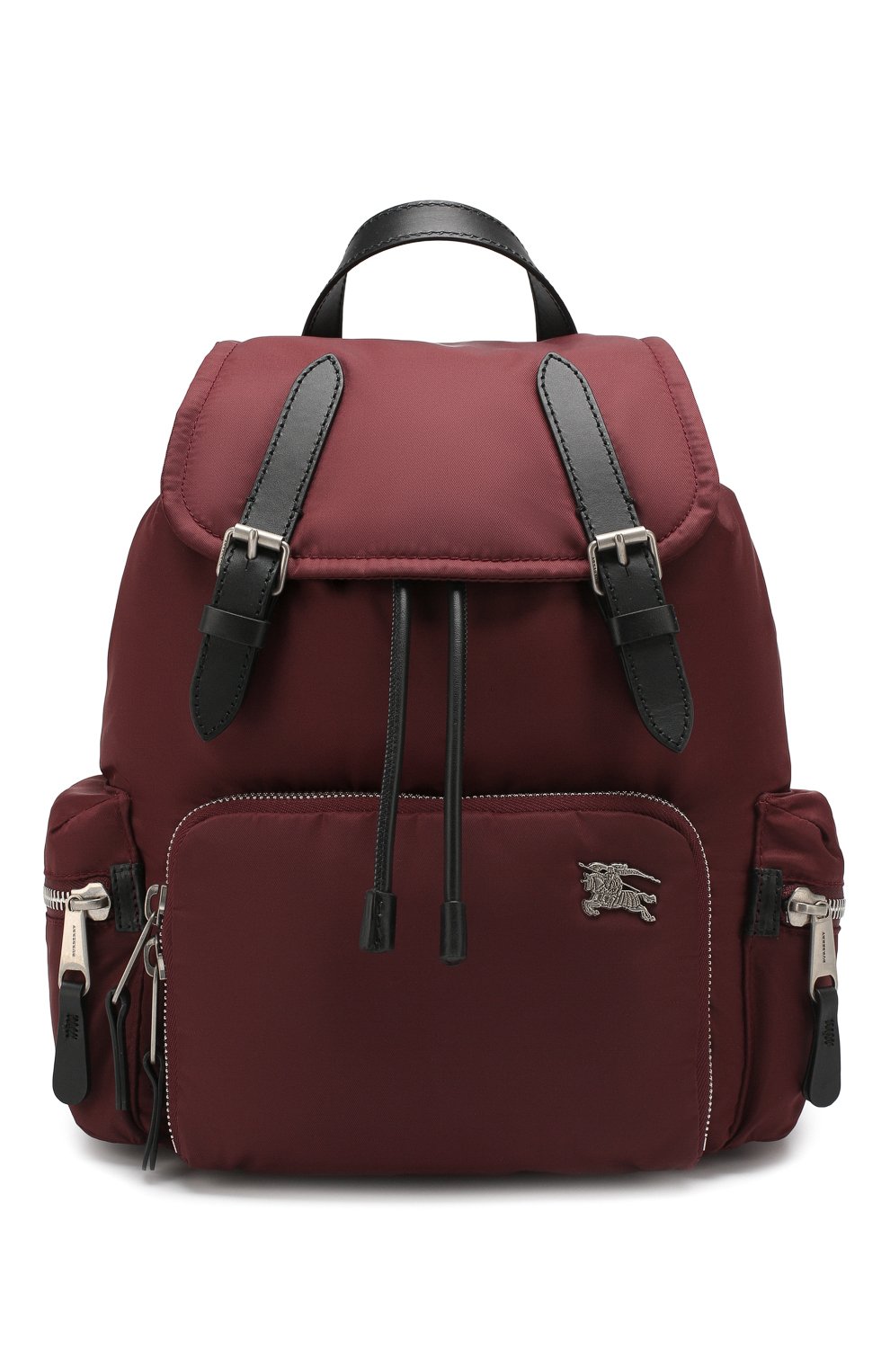 Женский рюкзак rucksack BURBERRY бордового цвета, арт. 8006722 | Фото 1 (Статус проверки: Проверено, Проверена категория; Материал: Текстиль; Размер: large)