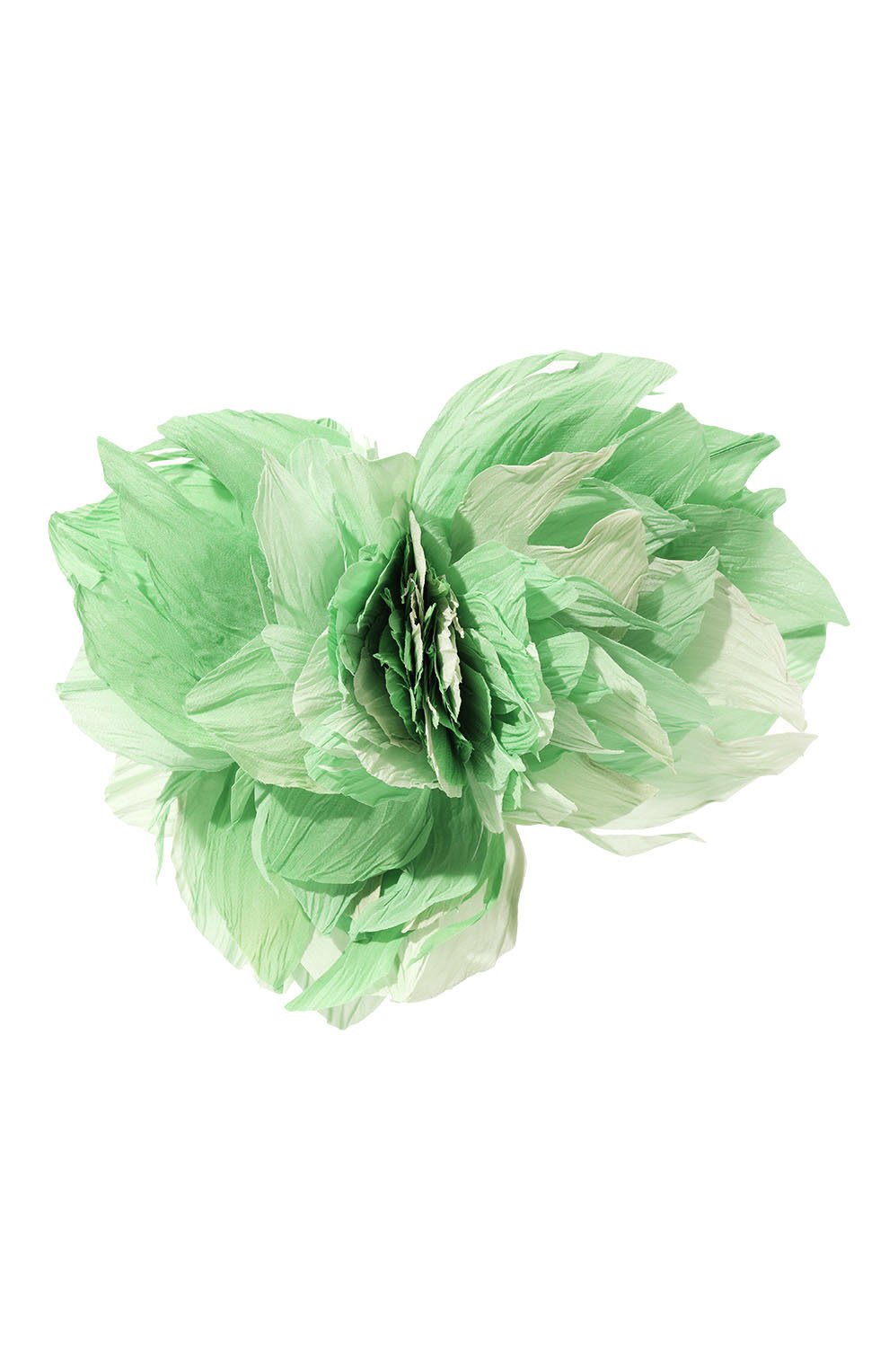 Женская брошь pion FLOWER ME зеленого цвета, арт. PION-NS08010L | Фото 1 (Материал: Текстиль)