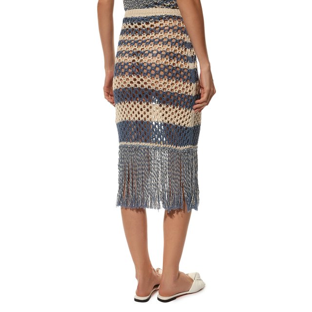 фото Хлопковая юбка redvalentino