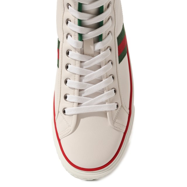 Текстильные кеды Tennis 1977 Gucci  644734 17L20 Фото 6