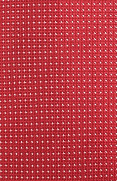 Мужской шелковый галстук ZILLI красного цвета, арт. 50503/TIES | Фото 3 (Принт: С принтом; Материал: Текстиль, Шелк; Региональные ограничения белый список (Axapta Mercury): RU; Материал сплава: Проставлено; Нос: Не проставлено)