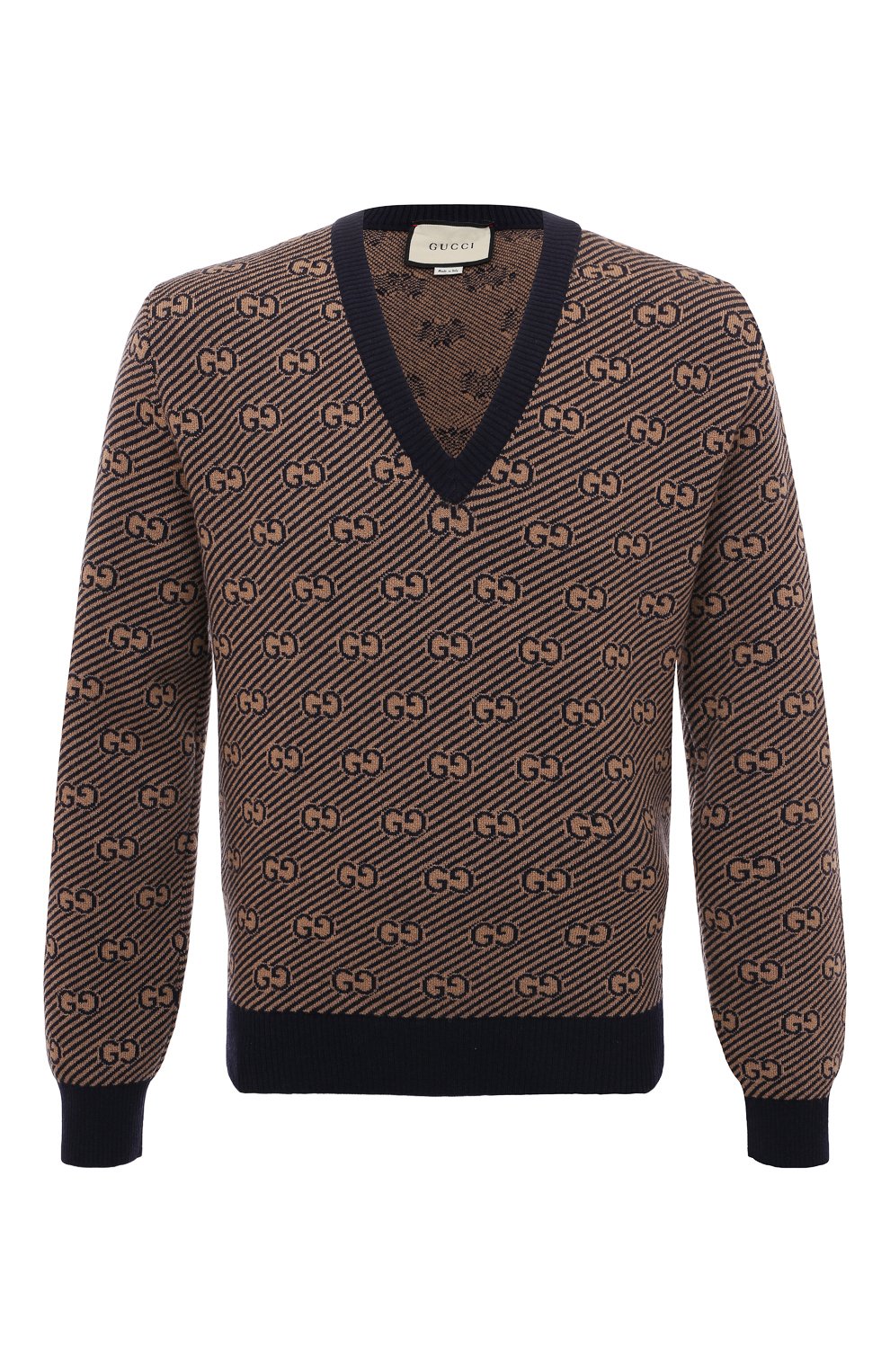 Пуловер из шерсти и кашемира Gucci 626643 XKBFZ