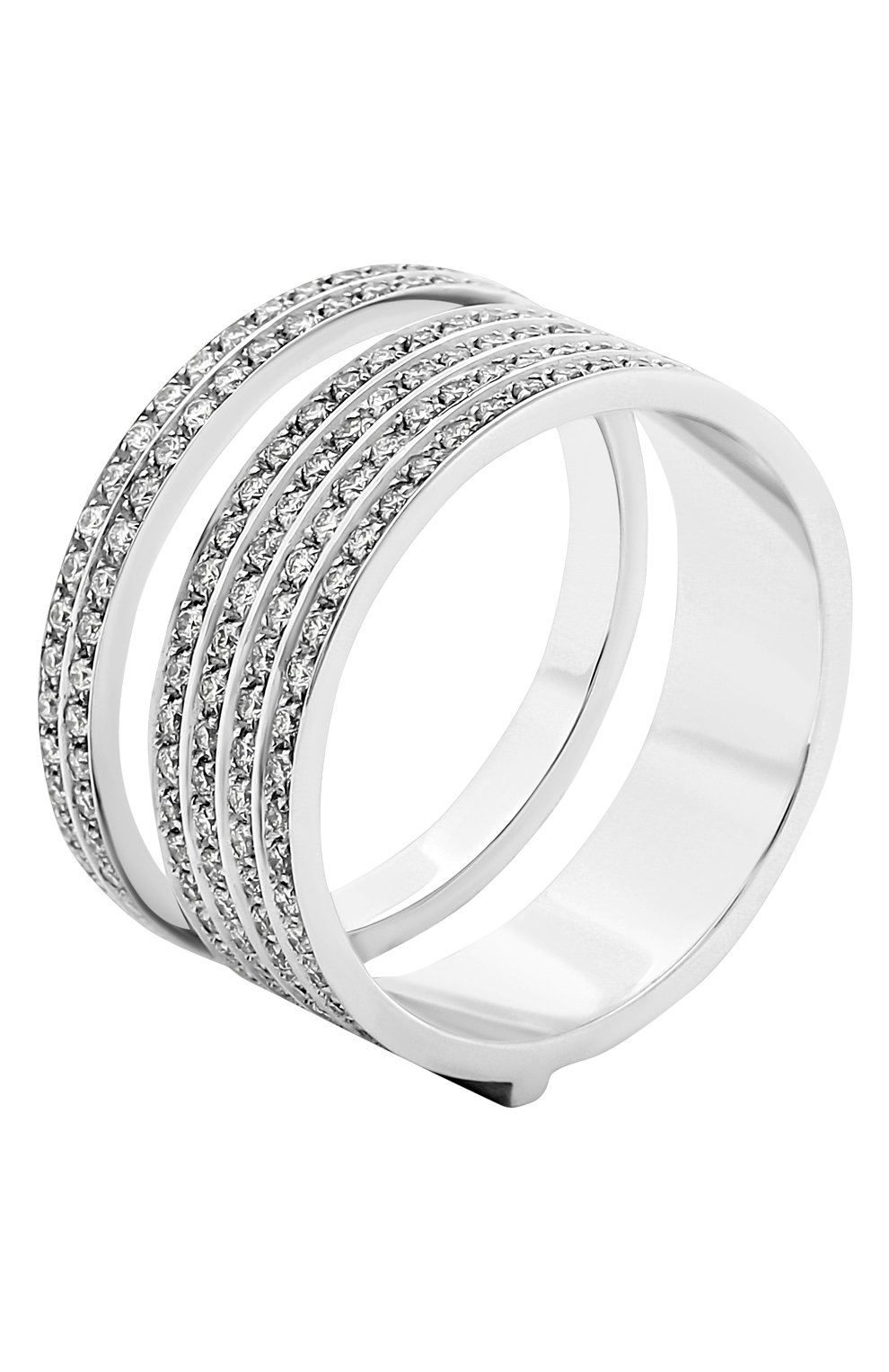 Женские кольцо REPOSSI бесцветного цвета, арт. RG/AL31AA(W) | Фото 3 (Материал сплава: Белое золото; Драгоценные камни: Бриллианты)