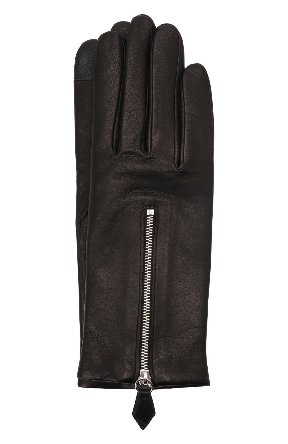 Фото Женские черные кожаные перчатки AGNELLE, арт. JANE/A Филиппины JANE/A 
