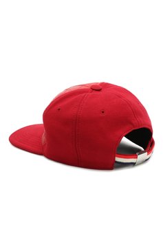 Мужской хлопковая бейсболка MONCLER красного цвета, арт. D2-091-00965-00-80985 | Фото 2 (Материал: Текстиль, Хлопок)