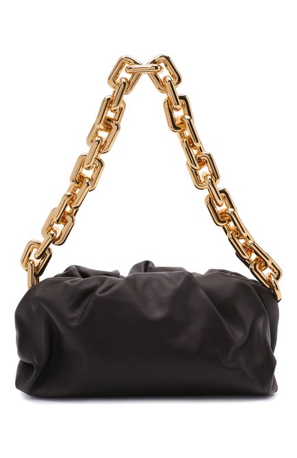 Женская сумка chain pouch BOTTEGA VENETA темно-коричневого цвета по цене 287000 руб., арт. 620230/VCP40 | Фото 1