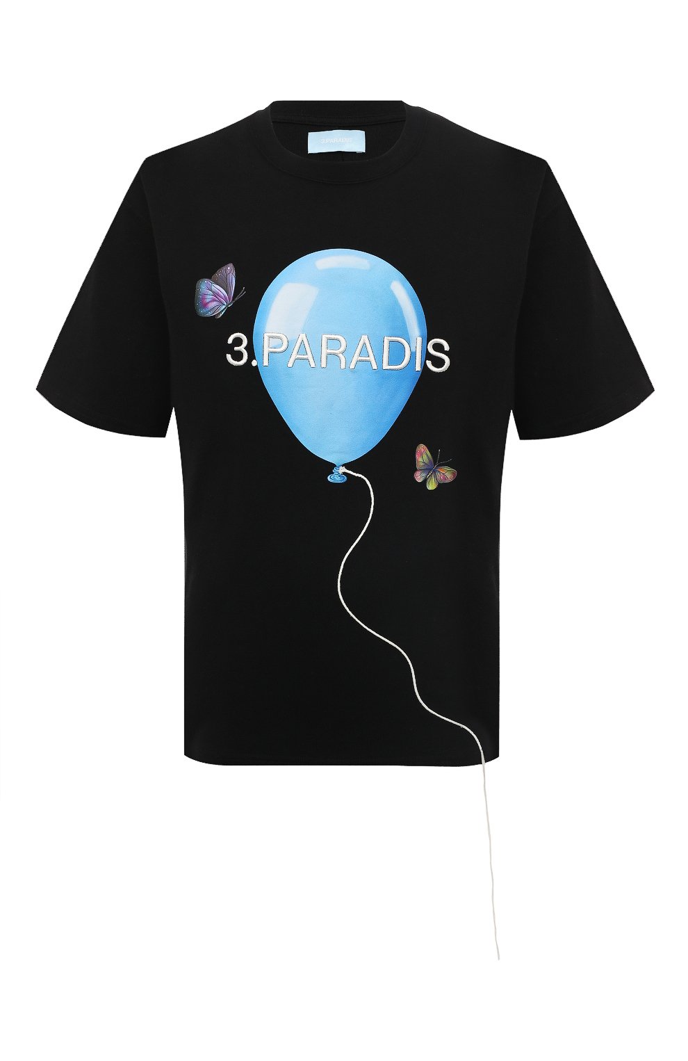 Хлопковая футболка 3.Paradis SS2386