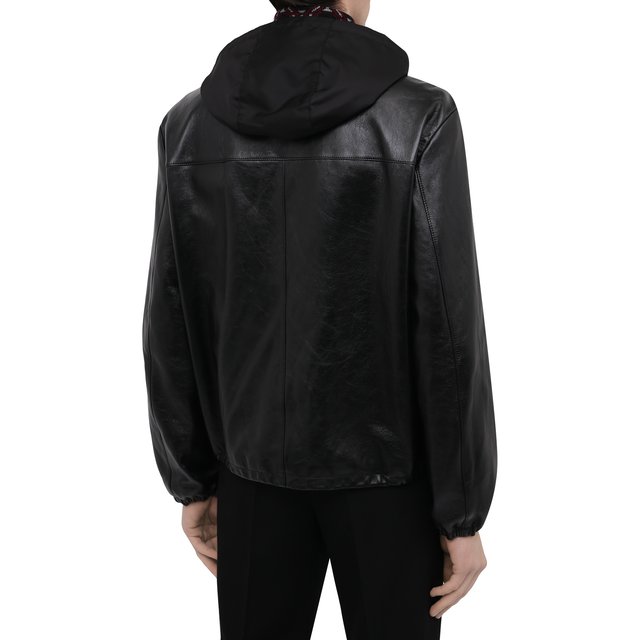 фото Кожаная куртка prada