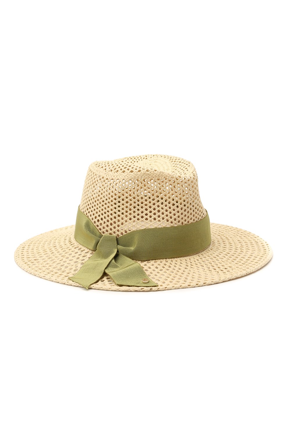 Женская шляпа INVERNI светло-бежевого цвета, арт. 5183 CP | Фото 1 (Материал: Растительное волокно)
