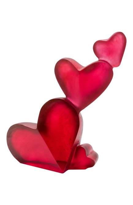 Скульптур�а coeur passion DAUM красного цвета по цене 86450 руб., арт. 05731 | Фото 1
