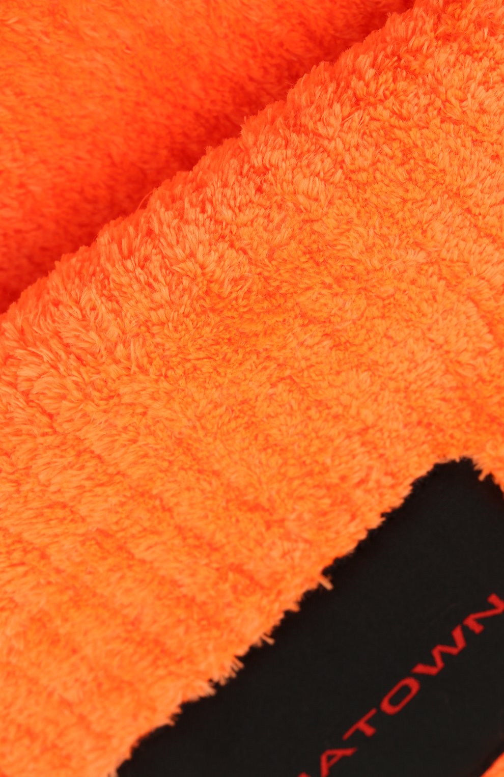 Женская шапка ALEXANDER WANG оранжевого цвета, арт. 1KC2199108 | Фото 3 (Материал: Текстиль, Синтетический материал)