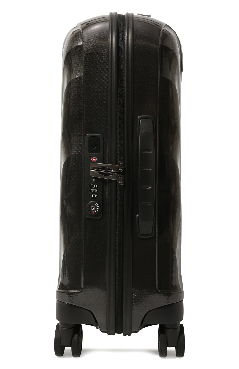 Мужской дорожный чемодан c-lite spinner SAMSONITE черного цвета, арт. CS2-09002 | Фото 2 (Материал: Пластик; Размер: large; Ограничения доставки: oversized)