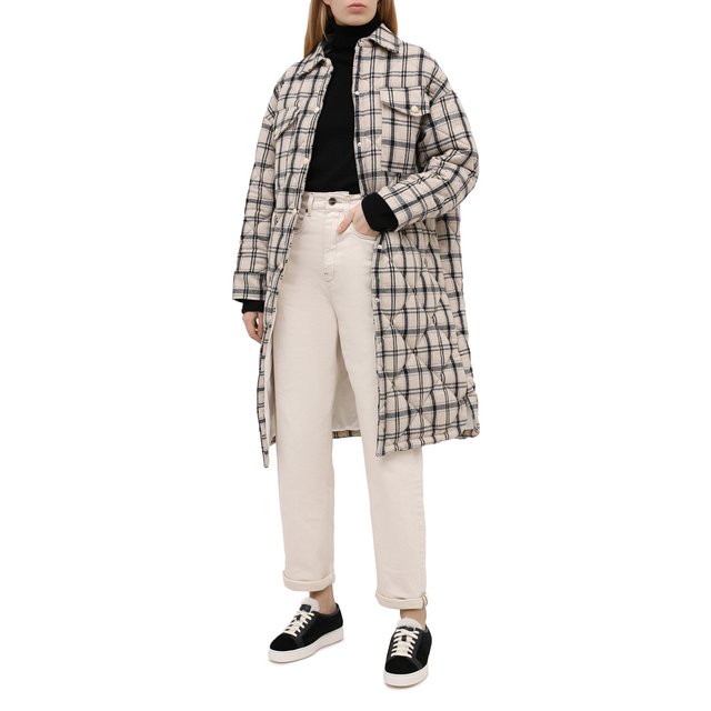 фото Кожаные кеды santoni