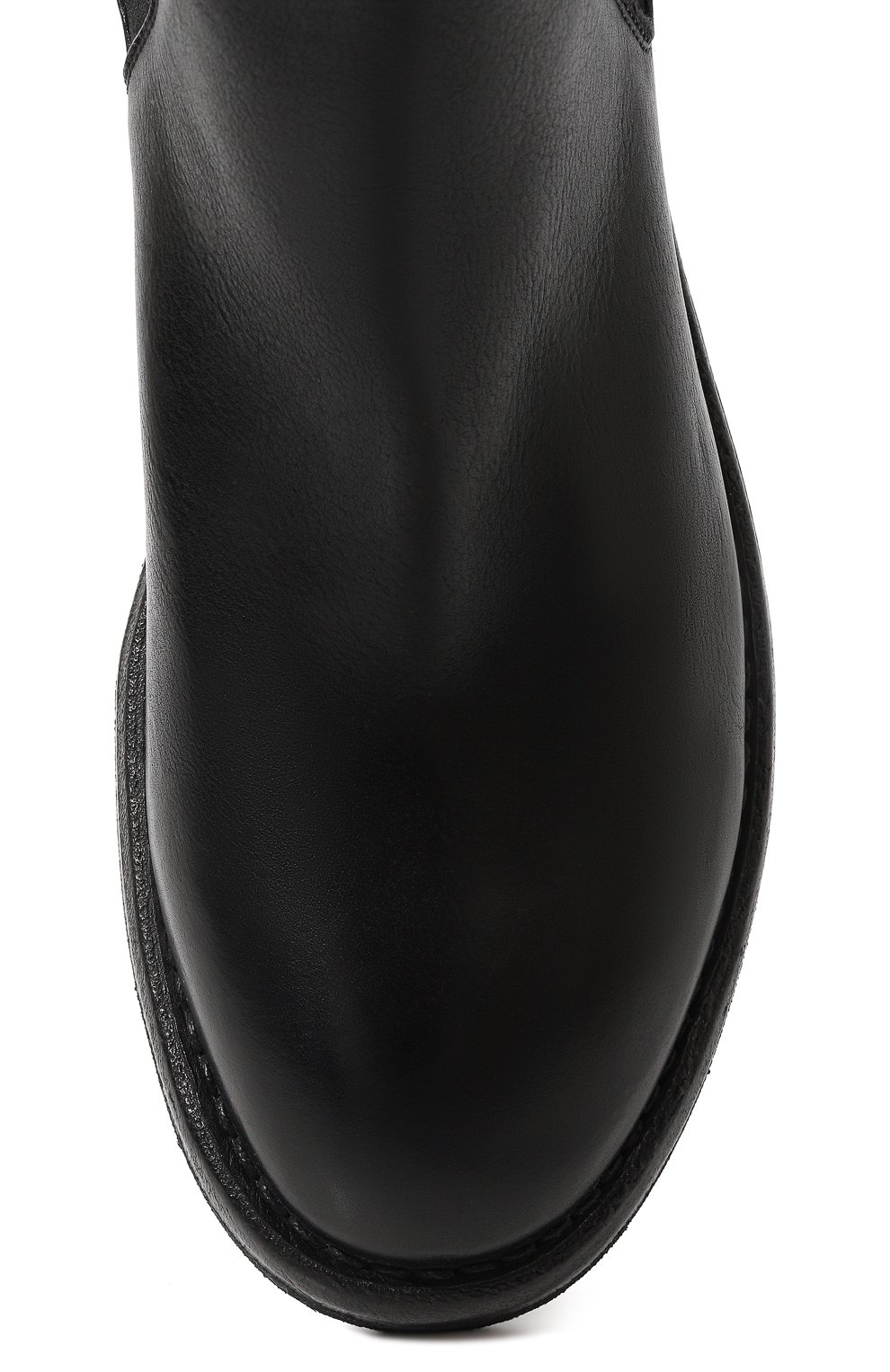 Мужские кожаные челси MOMA черного цвета, арт. 50306C-CU |  Фото 6 (Материал внутренний: Натуральная кожа; Материал сплава: Проставлено; Материал утеплителя: Без утеплителя; Подошва: Плоская; Драгоценные камни: Проставлено; Мужское Кросс-КТ: Челси-обувь)