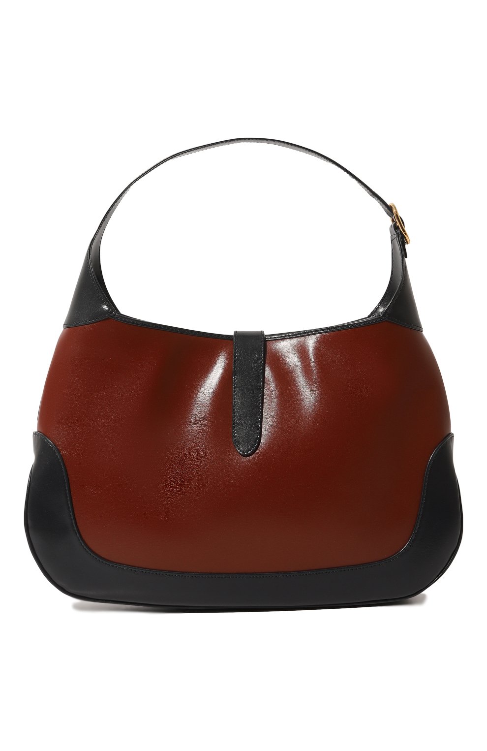 Женская сумка jackie 1961 medium GUCCI коричневого цвета, арт. 636710 10OBG | Фото 6 (Сумки-технические: Сумки top-handle; Размер: medium; Материал: Натуральная кожа)