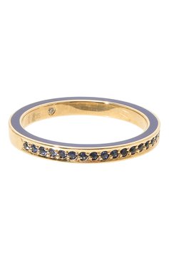 Женское кольцо JEWLIA голубого цвета, арт. 0102.JR-55 | Фото 1 (Материал: Золото)