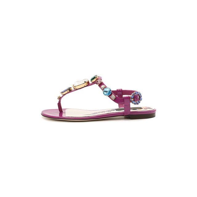 фото Кожаные сандалии devotion dolce & gabbana