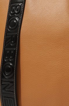 Женский сумка-шопер oyster medium BORBONESE коричневого цвета, арт. 923736 | Фото 3 (Сумки-технические: Сумки-шопперы; Материал: Натуральная кожа)