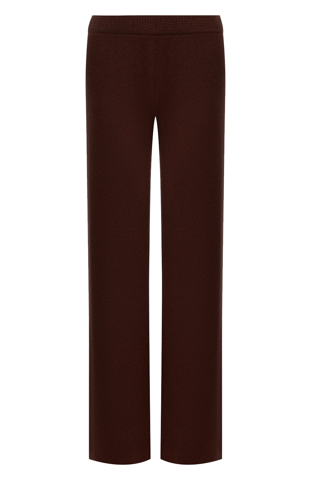 Женские кашемировые брюки LORO PIANA коричневого цвета, арт. FAL7040 | Фото 1 (Длина (брюки, джинсы): Удли�ненные; Материал внешний: Шерсть, Кашемир; Женское Кросс-КТ: Брюки-одежда; Материал сплава: Проставлено; Силуэт Ж (брюки и джинсы): Расклешенные; Драгоценные камни: Проставлено; Стили: Кэжуэл)