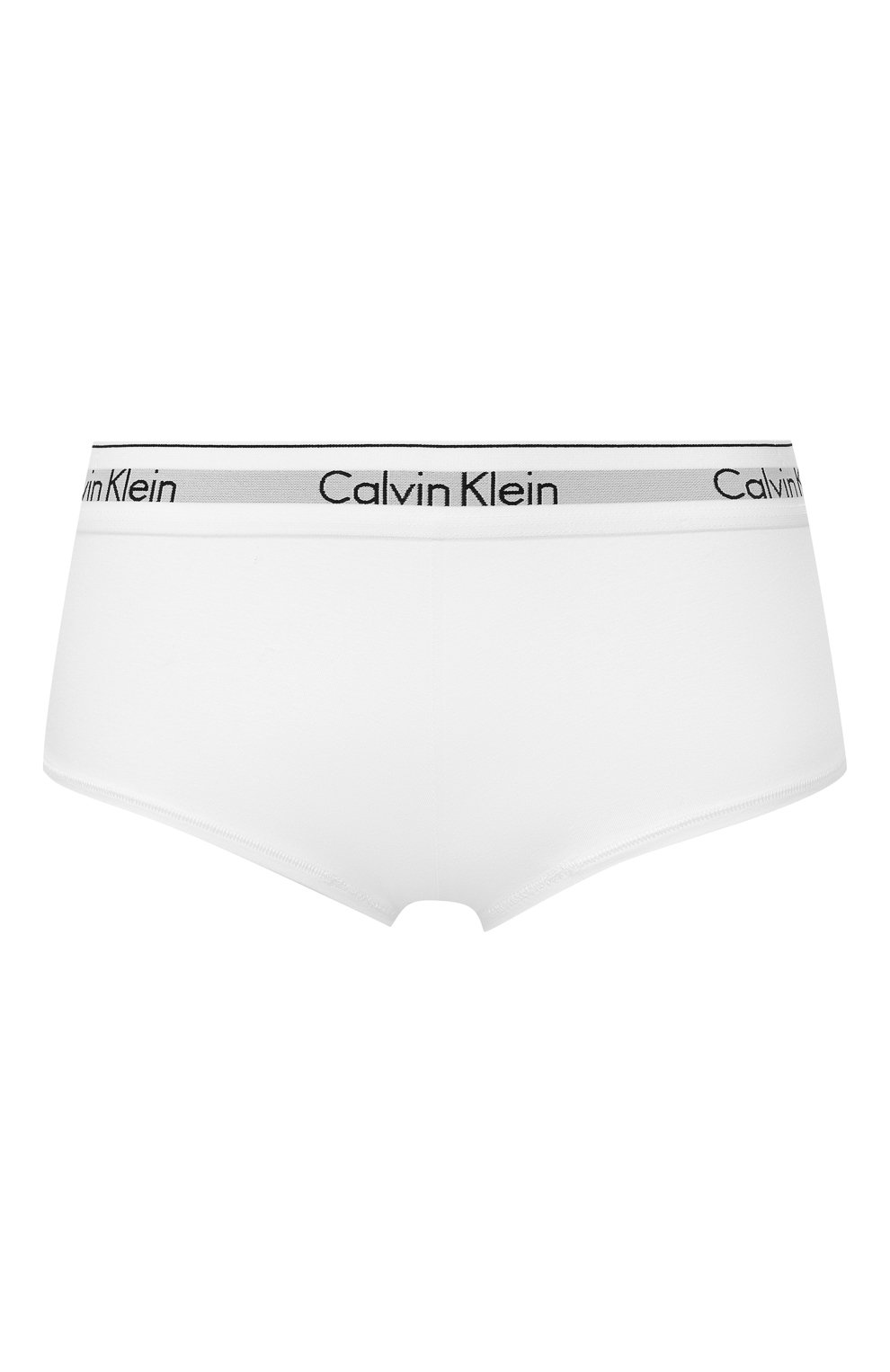 Женские белые трусы-шорты CALVIN KLEIN купить в интернет-магазине ЦУМ ...