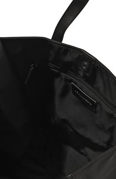Женский сумка-тоут DSQUARED2 черного цвета, арт. SPM0072/11700001 | Фото 5 (Сумки-технические: Сумки-шопперы; Материал сплава: Проставлено; Ремень/цепочка: На ремешке; Материал: Текстиль; Драгоценные камни: Проставлено; Размер: large)