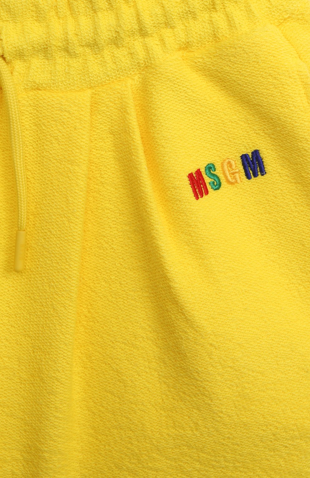 Хлопковые шорты MSGM kids MS029338 Фото 3