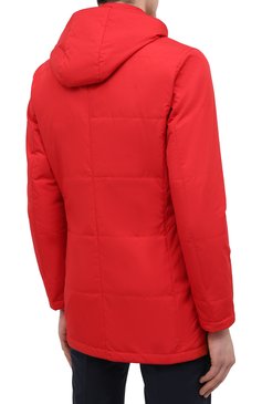 Мужская куртка KITON красного цвета, арт. UW0859MV07T61 | Фото 4 (Кросс-КТ: Куртка, Ветровка; Рукава: Длинные; Длина (верхняя одежда): До середины бедра; Материал внешний: Синтетический материал; Региональные ограничения белый список (Axapta Mercury): RU; Материал сплава: Проставлено; Материал подклада: Синтетический материал; Драгоценные камни: Проставлено; Стили: Кэжуэл)