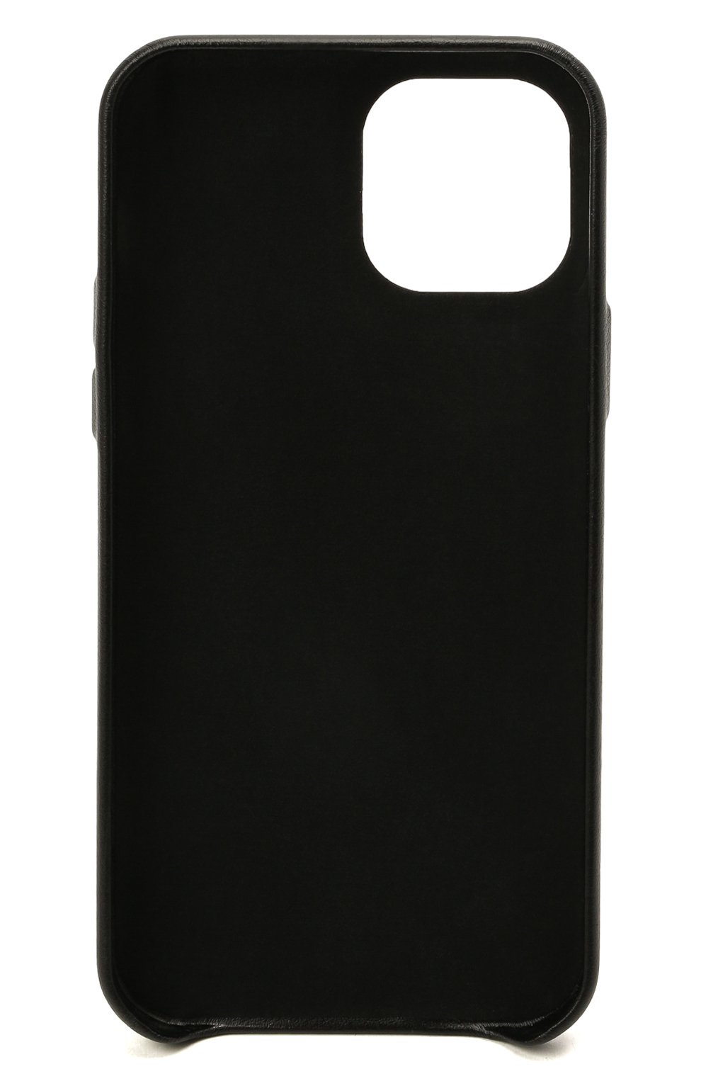 Чехол для iphone 12 pro VETEMENTS черного цвета, арт. UA52SA420B 2410/M/BLACK 12 PR0 | Фото 2 (Материал: Пластик)