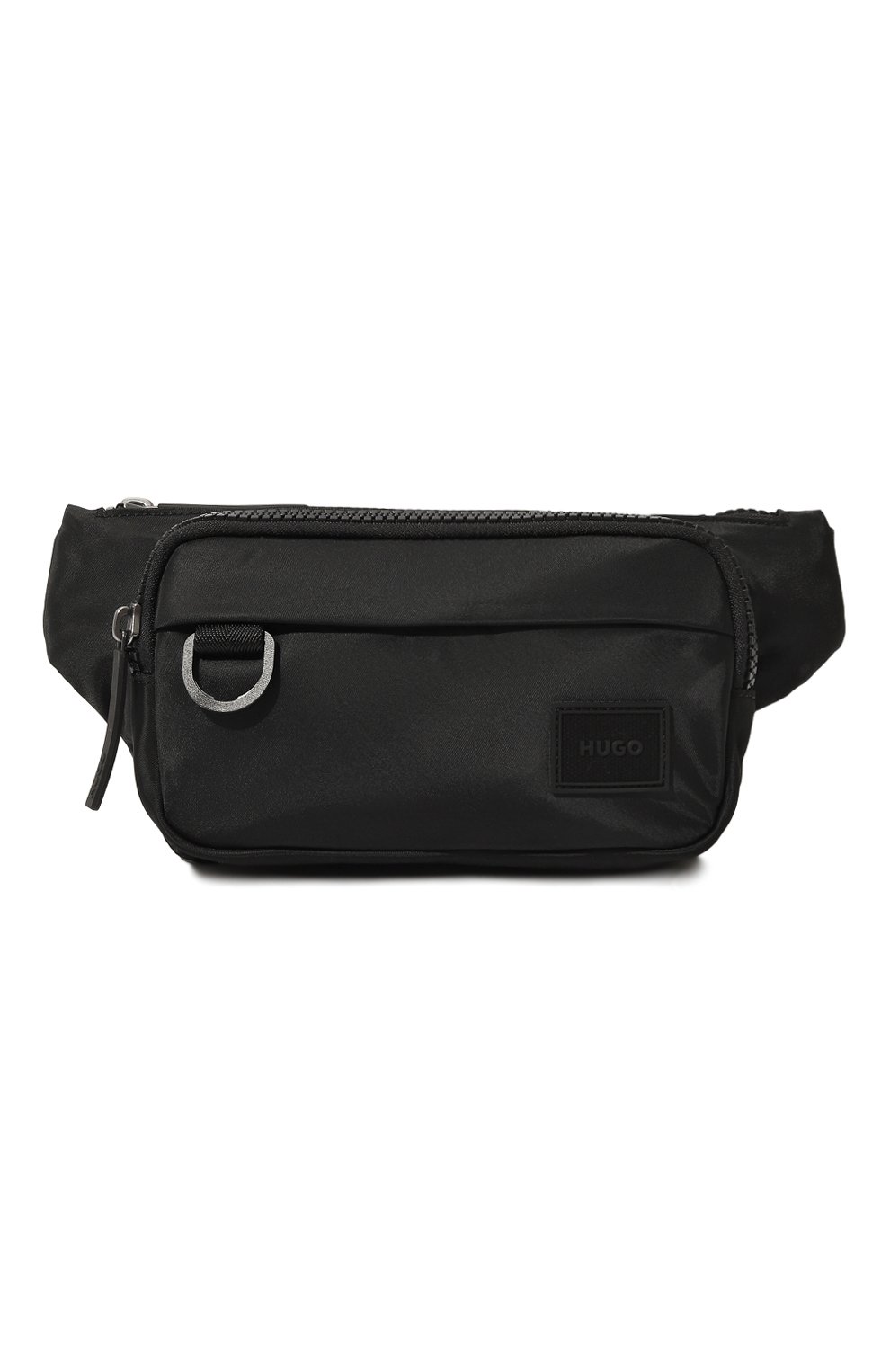 Текстильная поясная сумка HUGO 50498116, цвет чёрный, размер NS
