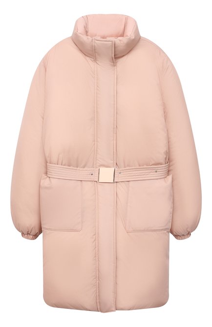 Детское пуховое пальто LORO PIANA розового цвета по цене 206500 руб., арт. FAL7523 | Фото 1