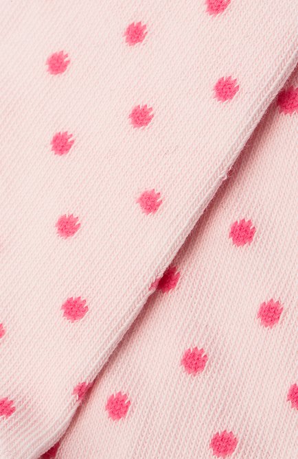 Детские хлопковые колготки FALKE светло-розового цвета, арт. 13590. | Фото 2 (Материал: Текстиль, Хлопок)